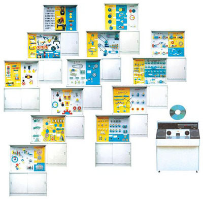 ZC-813型机械设计基础示教陈列柜 (CD解说声控同步)